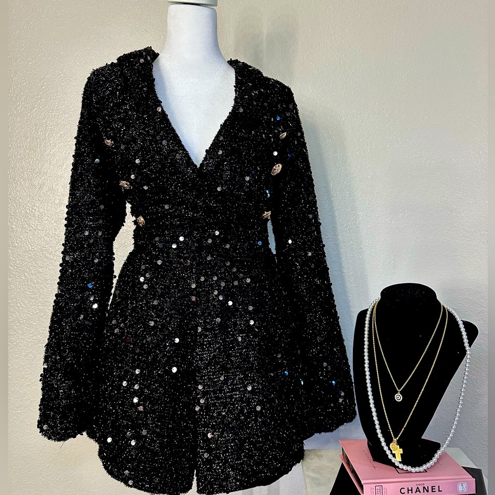 BLACK ROMPER